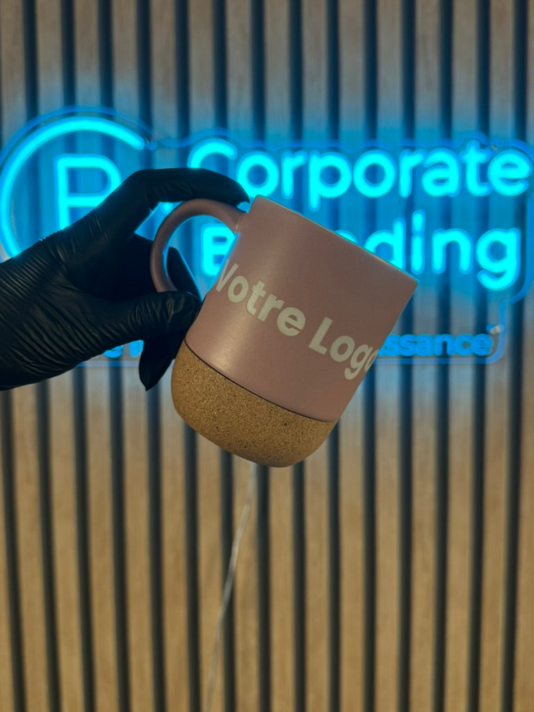 Mug en céramique et liège personnalisé 300ml