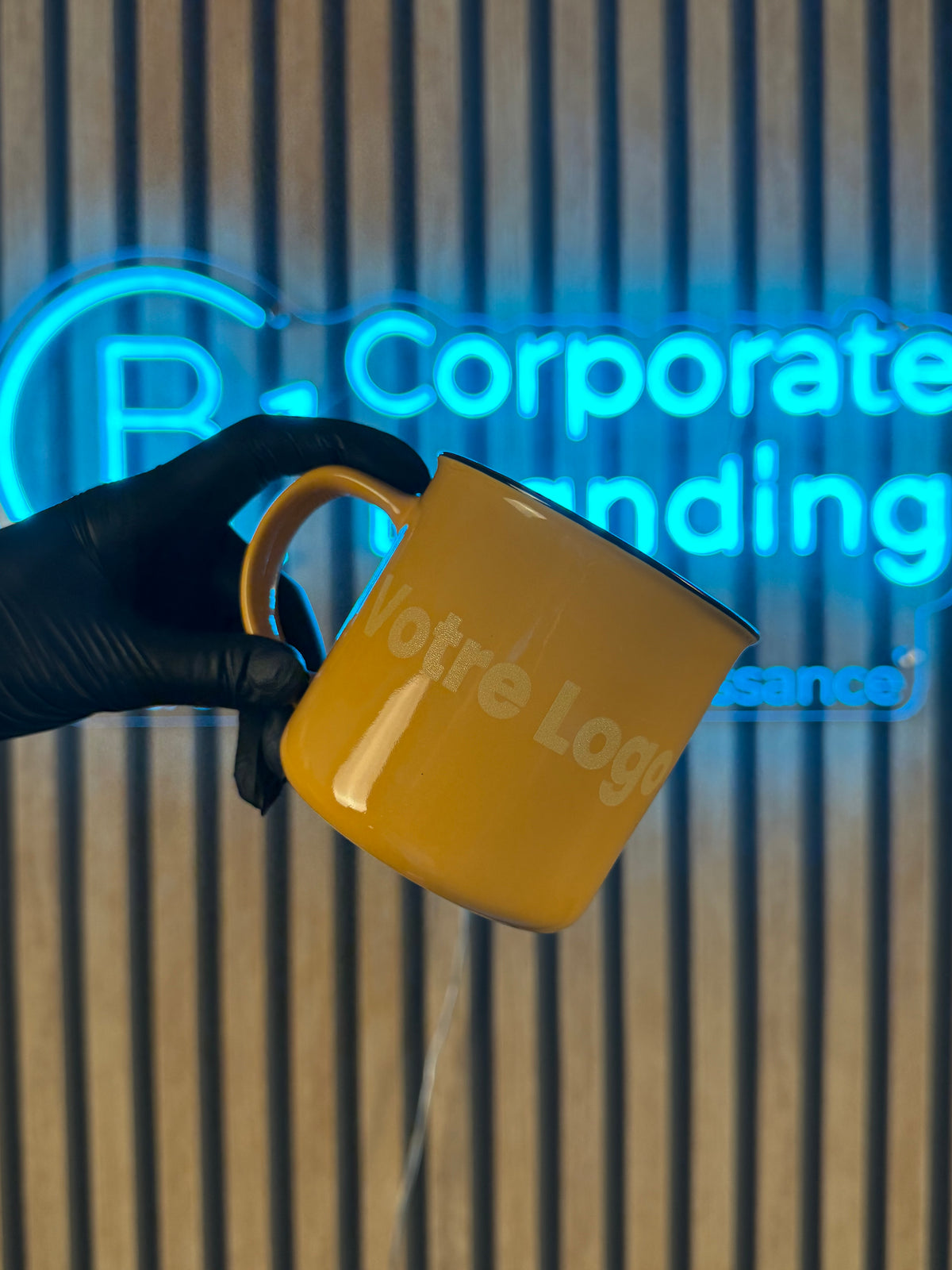 Mug vintage en céramique personnalisé 340ml