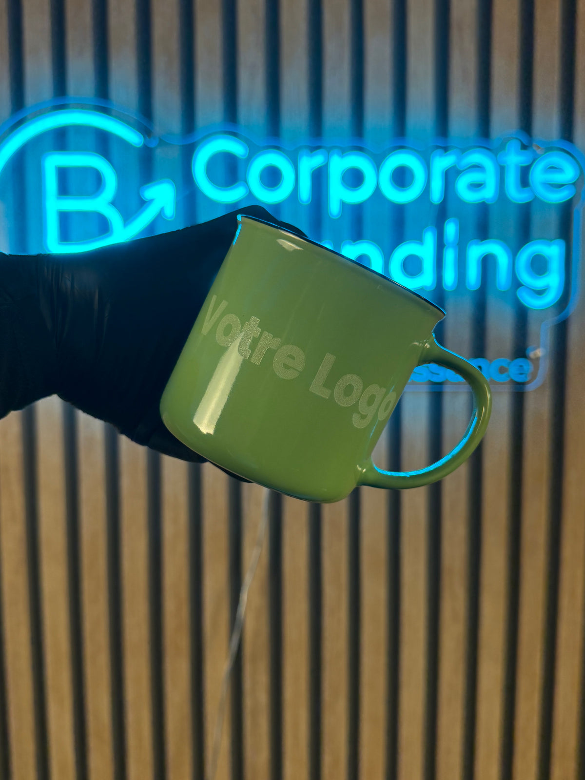Mug vintage en céramique personnalisé 340ml - vue 5