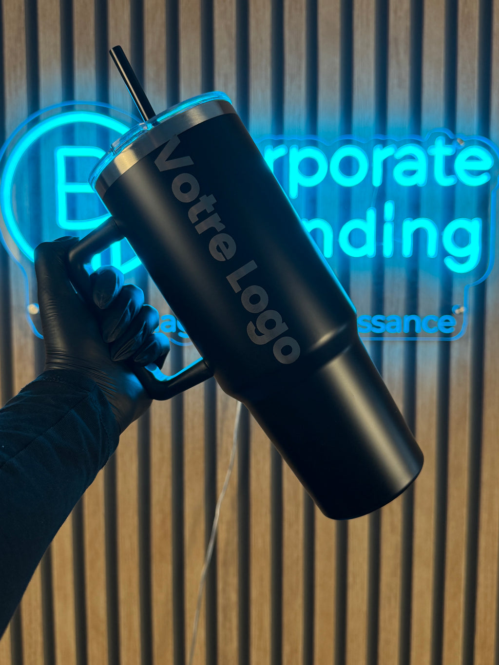 Gobelet isotherme personnalisé avec poignée 1,3L