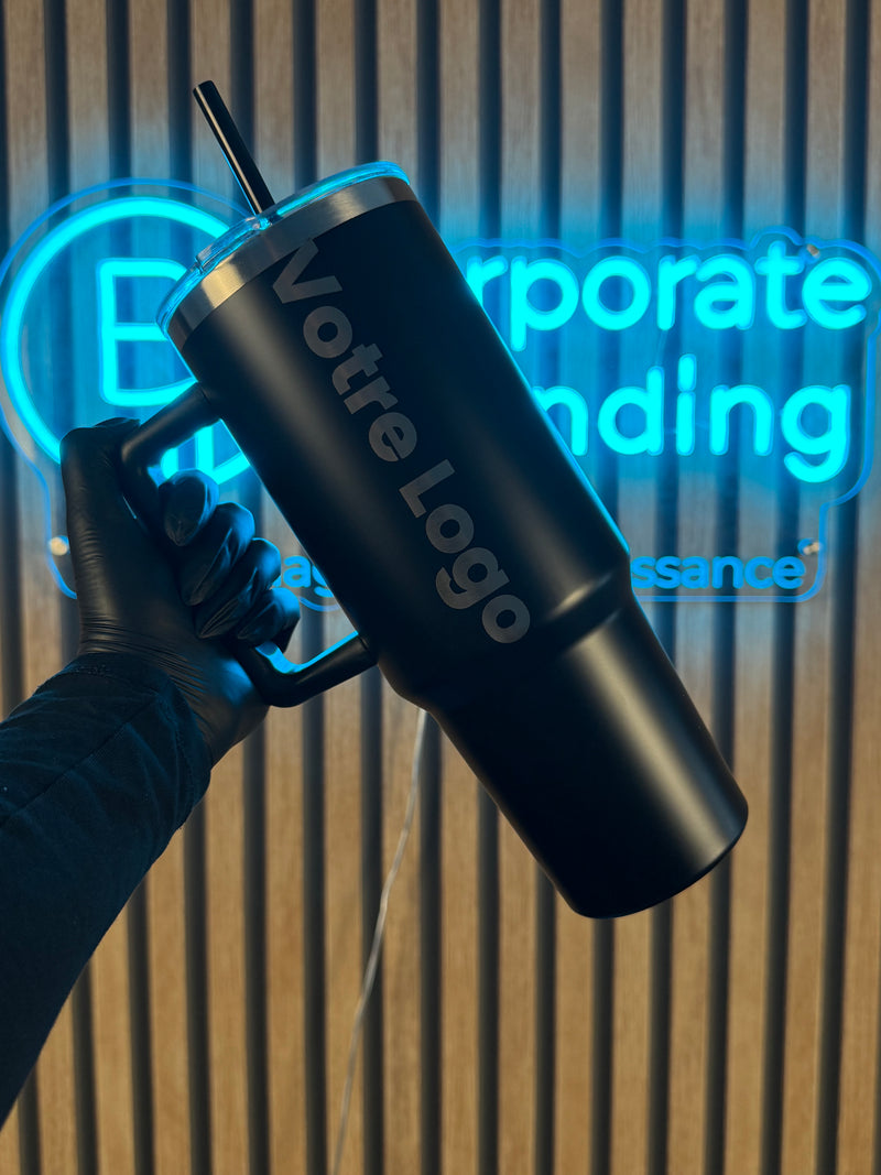 Gobelet isotherme personnalisé avec poignée 1,3L
