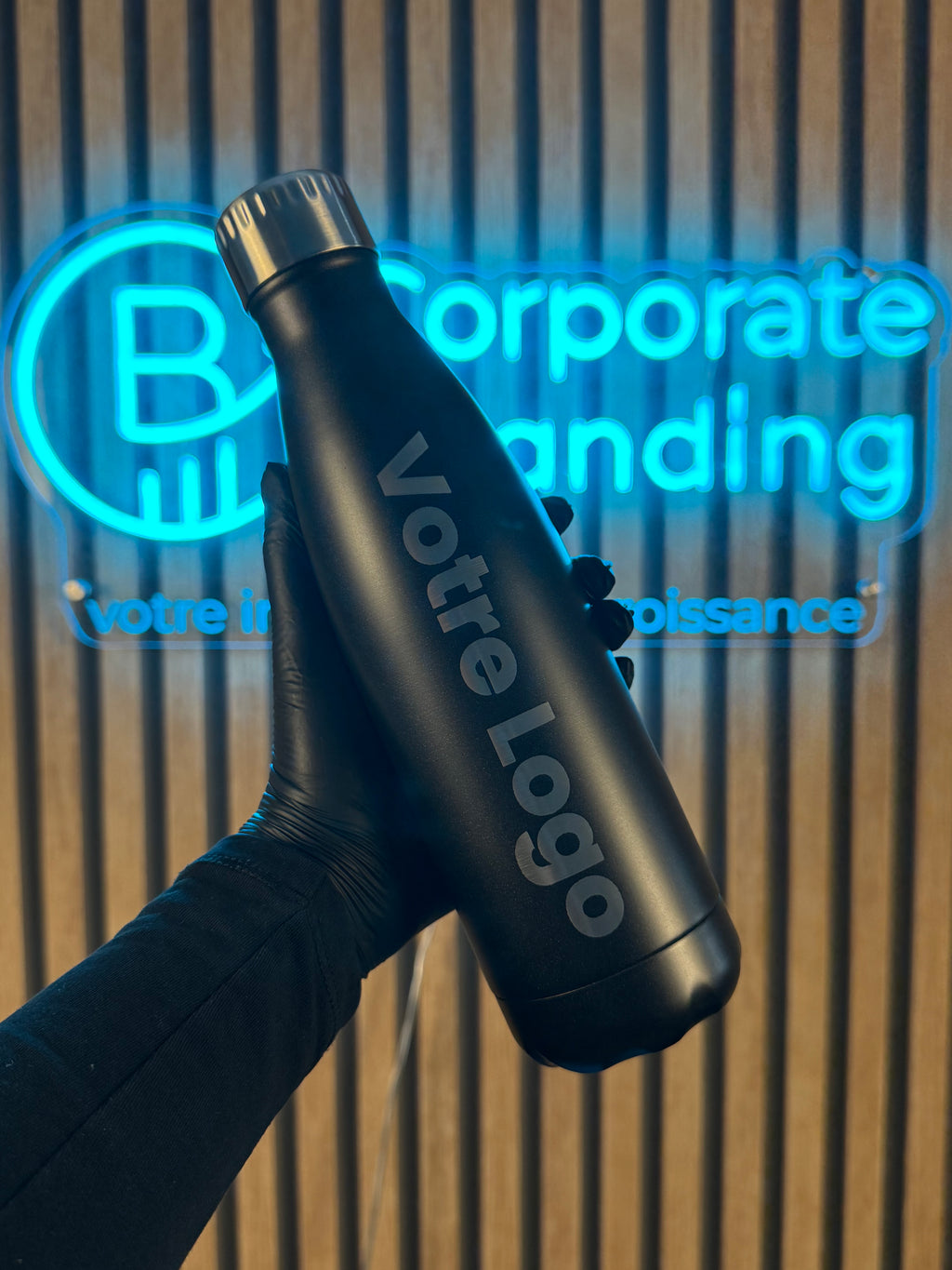 Bouteille isotherme en inox personnalisée 500ml