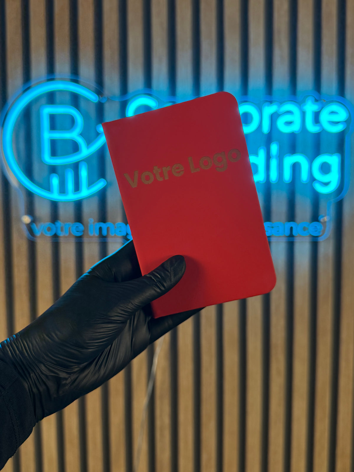 Carnet de poche personnalisé – Pages blanches