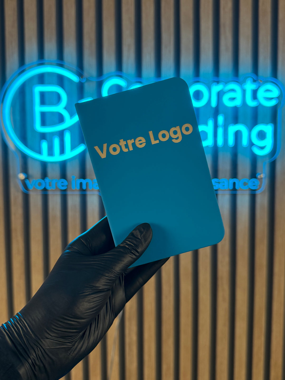 Carnet de poche personnalisé – Pages blanches