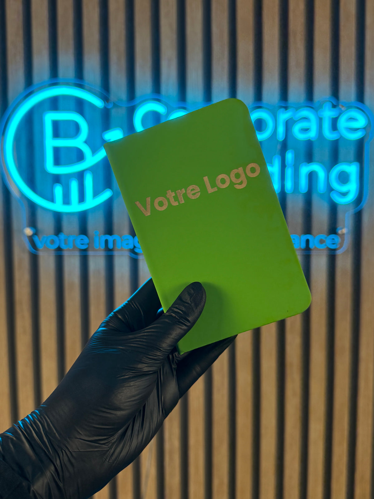 Carnet de poche personnalisé – Pages blanches