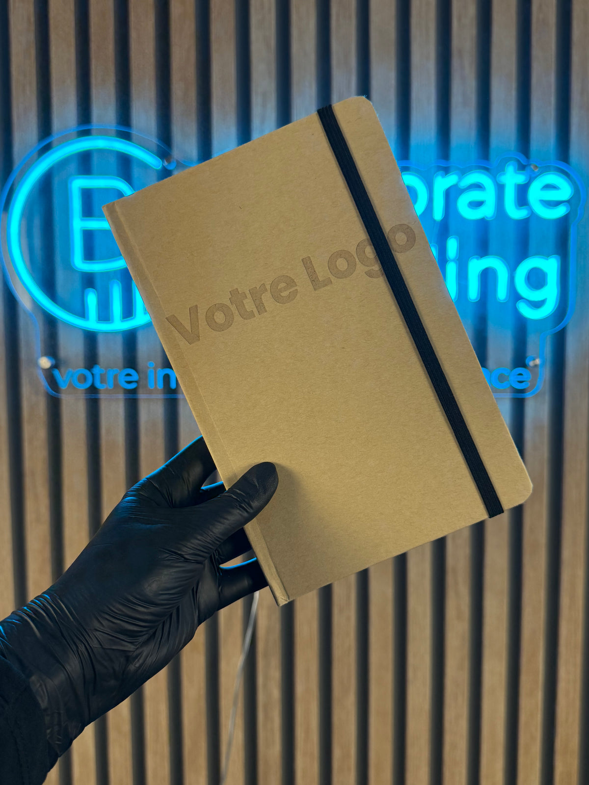 Carnet A5 personnalisé, pages lignées - vue 3