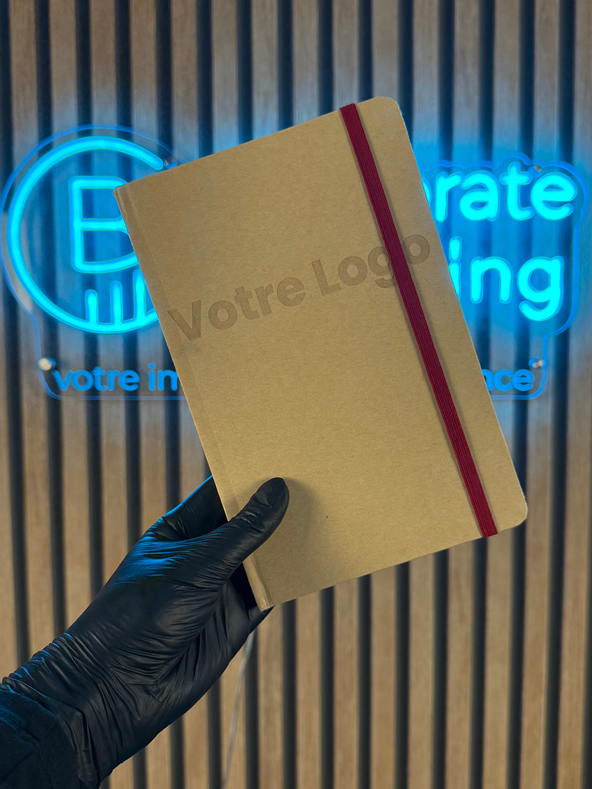 Carnet A5 personnalisé, pages lignées